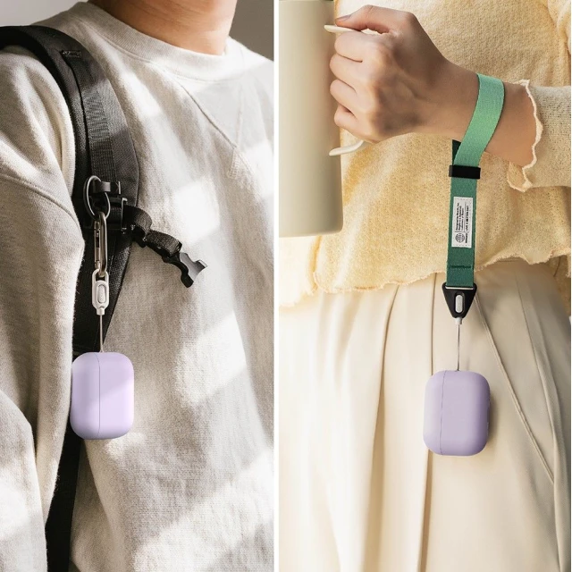 Чохол для навушників Ringke Silicone для AirPods Pro 3 Light Purple (8800293859437)