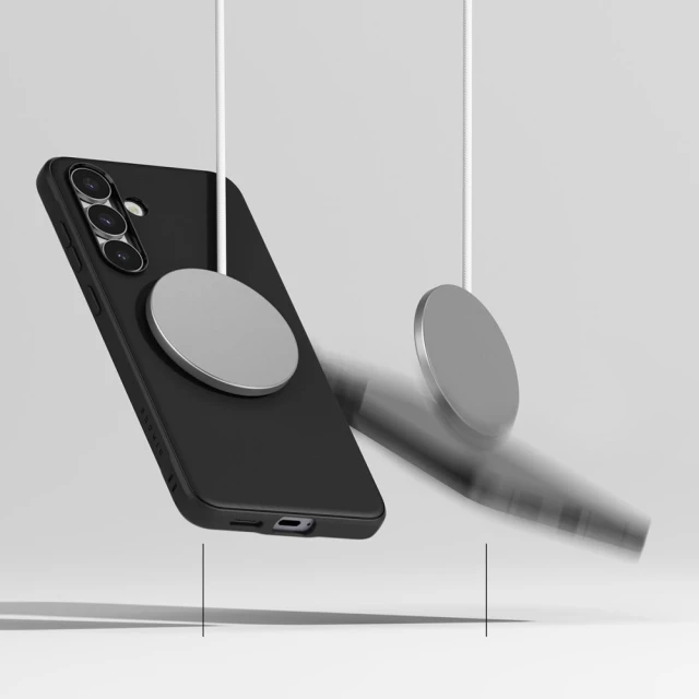 Чохол Ringke Onyx Magnetic для Samsung Galaxy S25 FE (S731) Black with MagSafe (8800293859666)