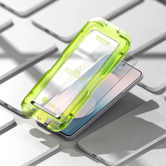 Захисне скло Ringke Easy Slide для Samsung Galaxy S25 FE (S731) Clear (2 pack) (8800293859680)