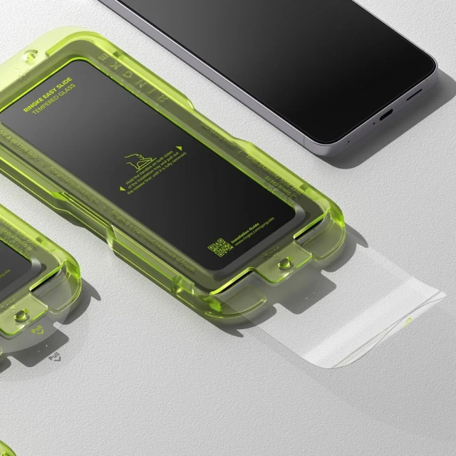 Захисне скло Ringke Easy Slide для Samsung Galaxy S25 FE (S731) Clear (2 pack) (8800293859680)