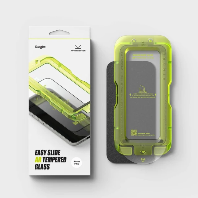 Захисне скло Ringke Easy Slide Anti Reflective для iPhone 18 Pro | 17 Pro Clear (8800293859789)