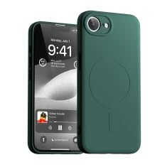 Чохол Mercury Semi-Silicone для iPhone 16e Green with MagSafe (8800299660778)