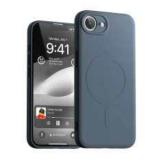 Чохол Mercury Semi-Silicone для iPhone 16e Navy with MagSafe (8800299660822)