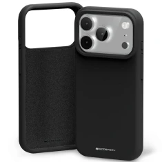Чохол Mercury Silicone для iPhone 17 Pro Black (8800299676816)