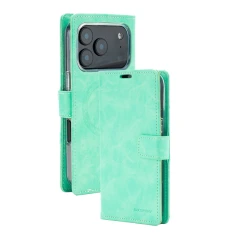 Чехол Mercury BlueMoon Diary для iPhone 17 Pro | 18 Pro Mint (MBMD-17PRO/18PRO-MNT)