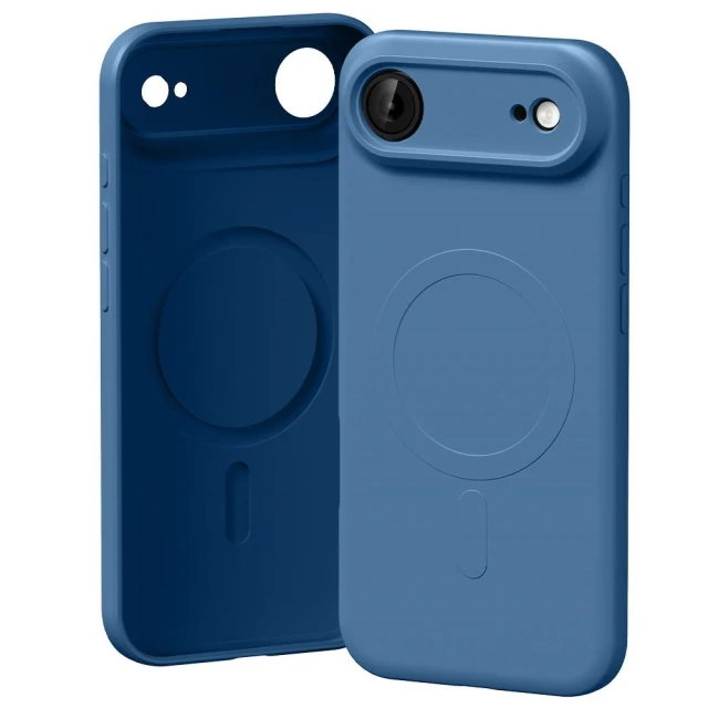 Чохол Mercury Semi-Silicone для iPhone 17 Air Blue with MagSafe (8800299679862)
