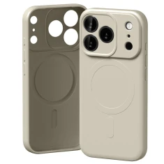 Чехол Mercury Semi-Silicone для iPhone 17 Pro Grey with MagSafe (8800299680059)