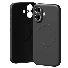 Чехол Mercury Semi-Silicone для iPhone 17 Black with MagSafe (8800299680127)