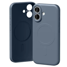 Чохол Mercury Semi-Silicone для iPhone 17 Blue with MagSafe (8800299680158)