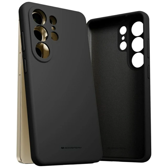 Чохол Mercury Silicone для Samsung Galaxy S26 Ultra Black (8800299704182)