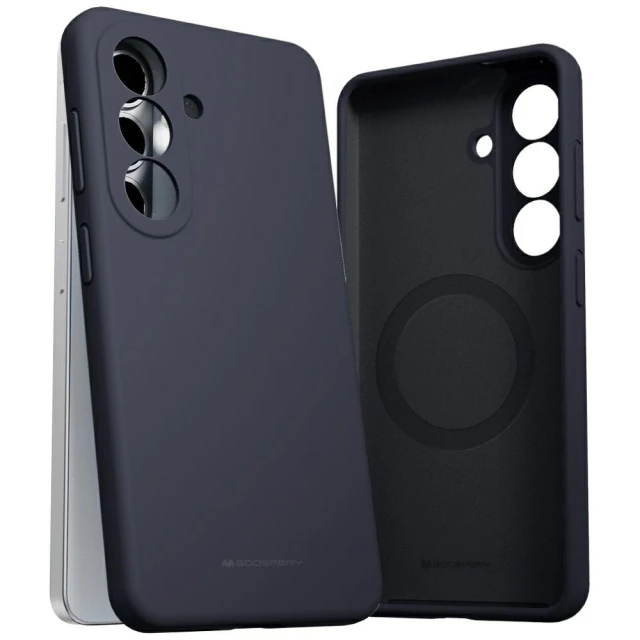 Чохол Mercury Pure Silicone для Samsung Galaxy S26 Navy Blue with MagSafe (8800299705066)