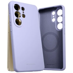 Чехол Mercury Pure Magsafe Silicone для Samsung Galaxy S26 Ultra Лавандово-серый with MagSafe (8800299705158)