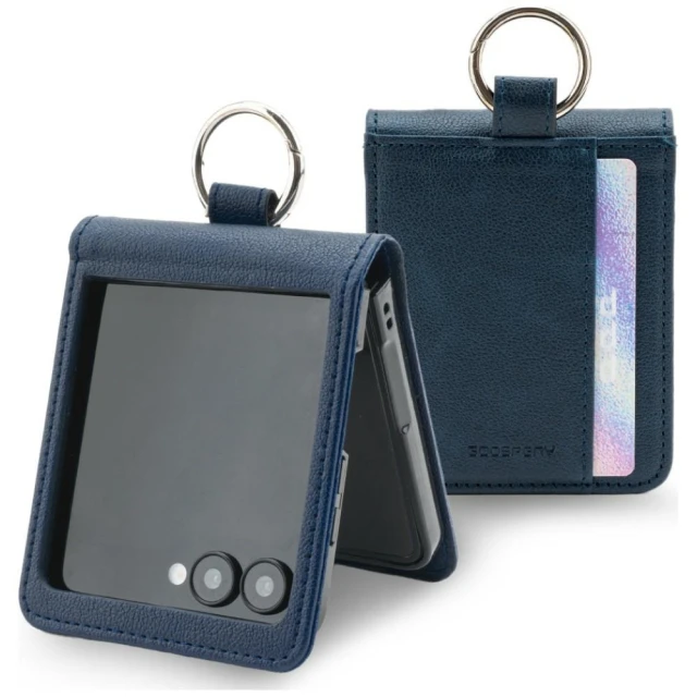 Чохол-книжка Mercury Basic Diary для Samsung Galaxy Z Flip8 Navy (8800299735278)