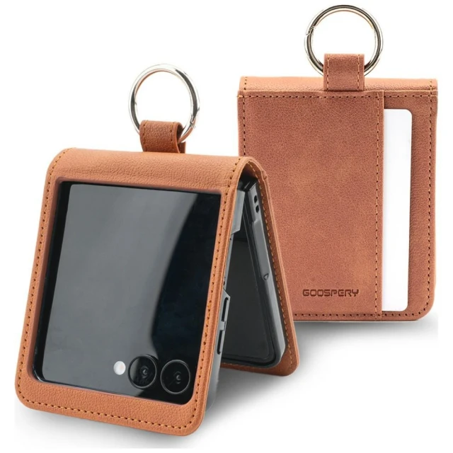 Чохол-книжка Mercury Basic Diary для Samsung Galaxy Z Flip8 Brown (8800299735285)