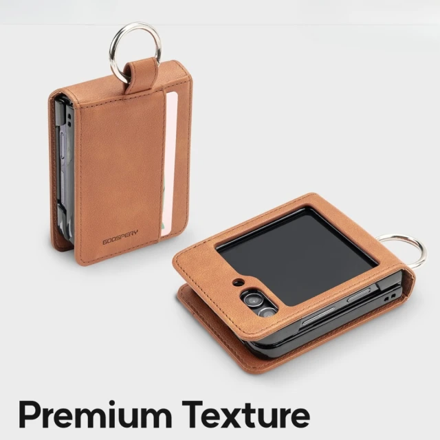 Чохол-книжка Mercury Basic Diary для Samsung Galaxy Z Flip8 Brown (8800299735285)