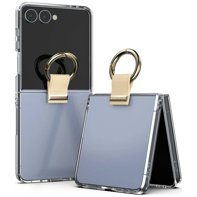 Чохол Mercury Golden Bell Clear Case для Samsung Galaxy Flip 8 Beige (MGC-F776-BG)