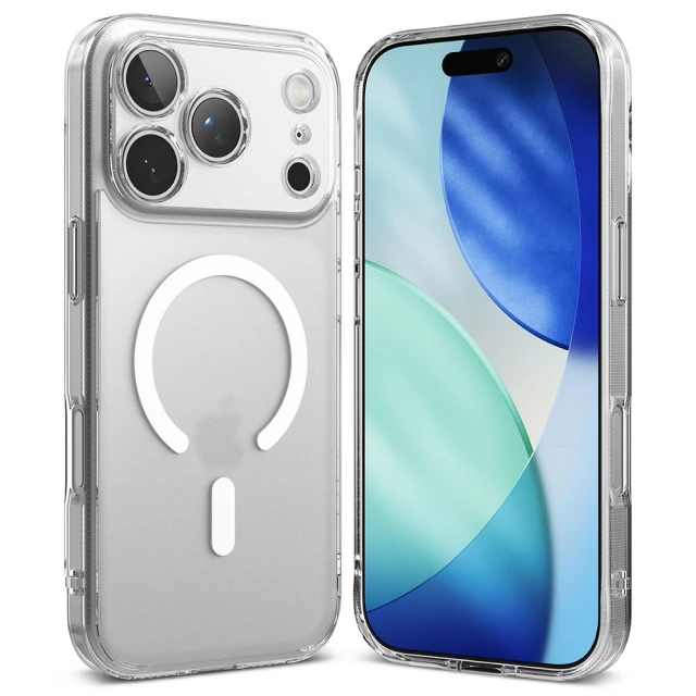 Чохол Ringke Fusion Magnetic для iPhone 17 Pro Max Matte Clear with MagSafe (8800328810082)