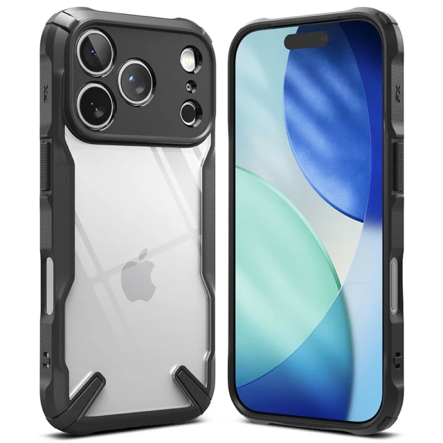 Чехол Ringke Fusion X для iPhone 17 Pro Max Black (8800328810181)