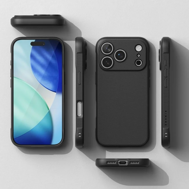Чохол Ringke Onyx Magnetic для iPhone 17 Pro Black with MagSafe (8800328811065)