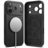 Чохол Ringke Silicone Magnetic для iPhone 17 Pro Black with MagSafe (8800328811126)