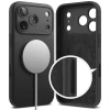 Чохол Ringke Silicone Magnetic для iPhone 17 Pro Black with MagSafe (8800328811126)