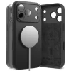 Чохол Ringke Silicone Magnetic для iPhone 17 Pro Black with MagSafe (8800328811126)