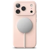 Чохол Ringke Silicone Magnetic для iPhone 17 Pro Pink Sand with MagSafe (8800328811140)
