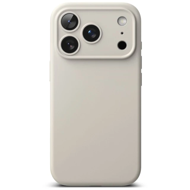 Чохол Ringke Silicone Magnetic для iPhone 17 Pro Stone with MagSafe (8800328811164)