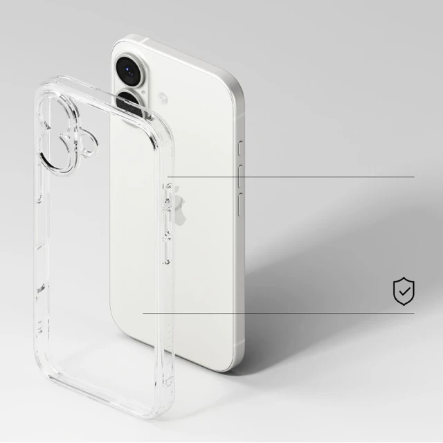 Чохол Ringke Fusion для iPhone 17 Clear (8800328811454)