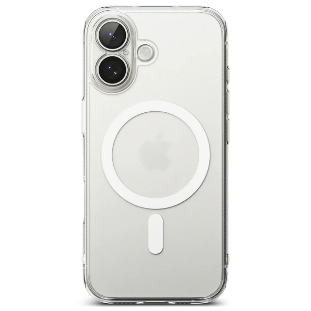 Чохол Ringke Fusion Magnetic для iPhone 17 Matte Clear with MagSafe (8800328811515)