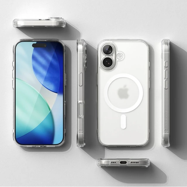 Чохол Ringke Fusion Magnetic для iPhone 17 Matte Clear with MagSafe (8800328811515)