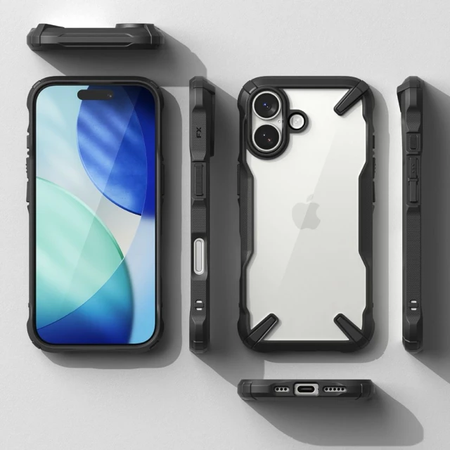 Чохол Ringke Fusion X для iPhone 17 Black (8800328811577)