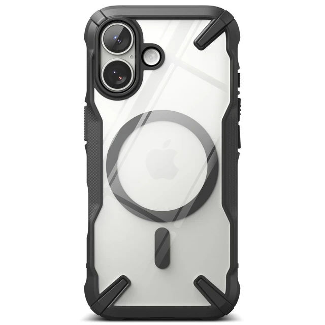 Чохол Ringke Fusion X Magnetic для iPhone 17 Black with MagSafe (8800328811614)