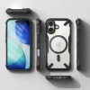 Чохол Ringke Fusion X Magnetic для iPhone 17 Black with MagSafe (8800328811614)