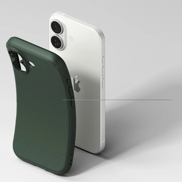 Чехол Ringke Onyx для iPhone 17 Dark Green (8800328811690)