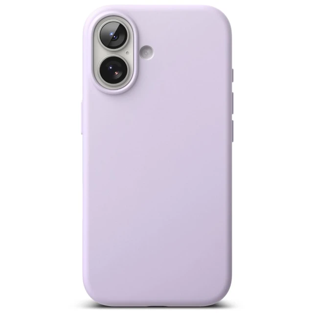 Чохол Ringke Silicone Magnetic для iPhone 17 Light Purple with MagSafe (8800328811850)