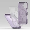 Чохол Ringke Silicone Magnetic для iPhone 17 Light Purple with MagSafe (8800328811850)