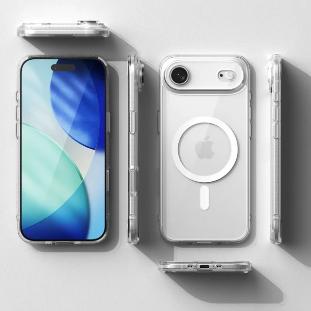 Чохол Ringke Fusion Magnetic для iPhone 17 Air Clear with MagSafe (8800328811959)