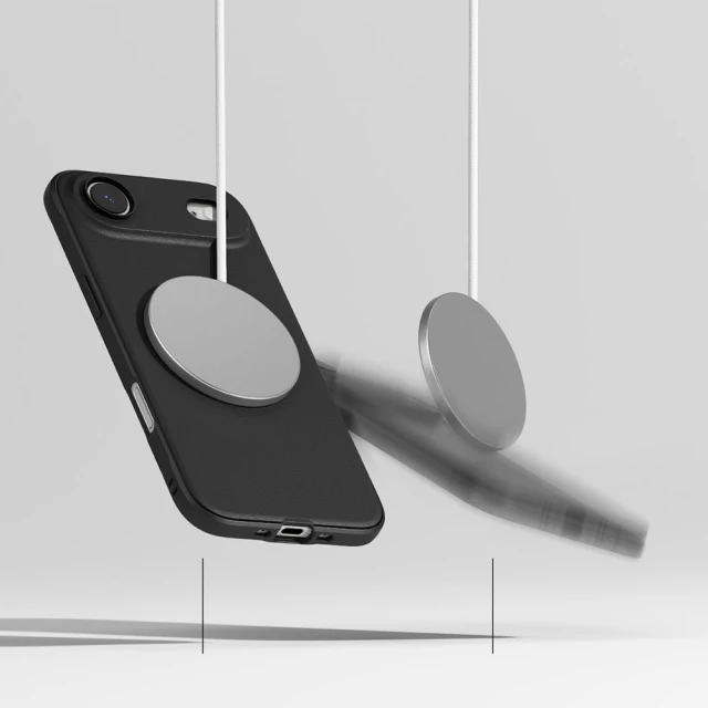 Чохол Ringke Onyx Magnetic для iPhone 17 Air Black with MagSafe (8800328812192)