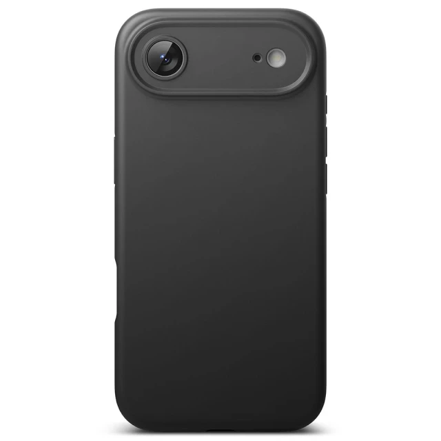 Чохол Ringke Silicone Magnetic для iPhone 17 Air Black with MagSafe (8800328812253)