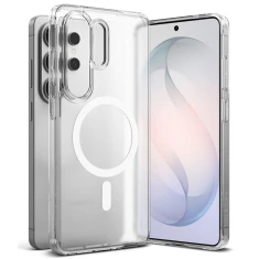 Чохол Ringke Fusion Magnetic для Samsung Galaxy S26 Ultra Matte Clear with MagSafe (8800328814486)