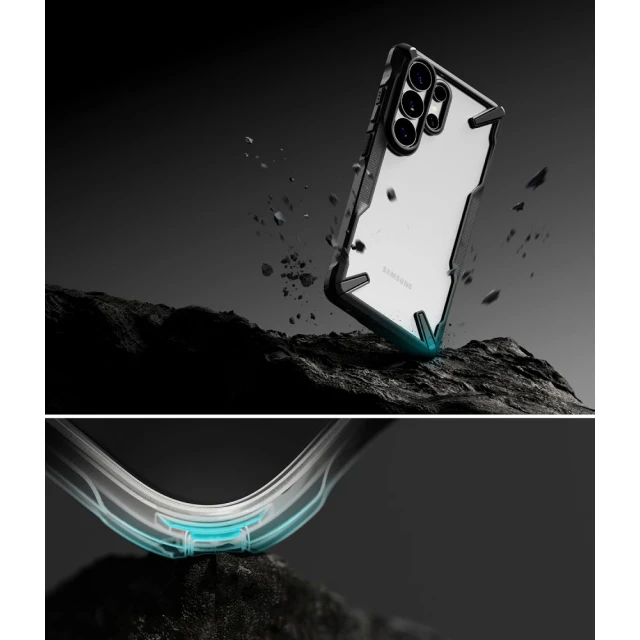 Чохол Ringke Fusion X для Samsung Galaxy S26 Ultra Black (8800328814608)
