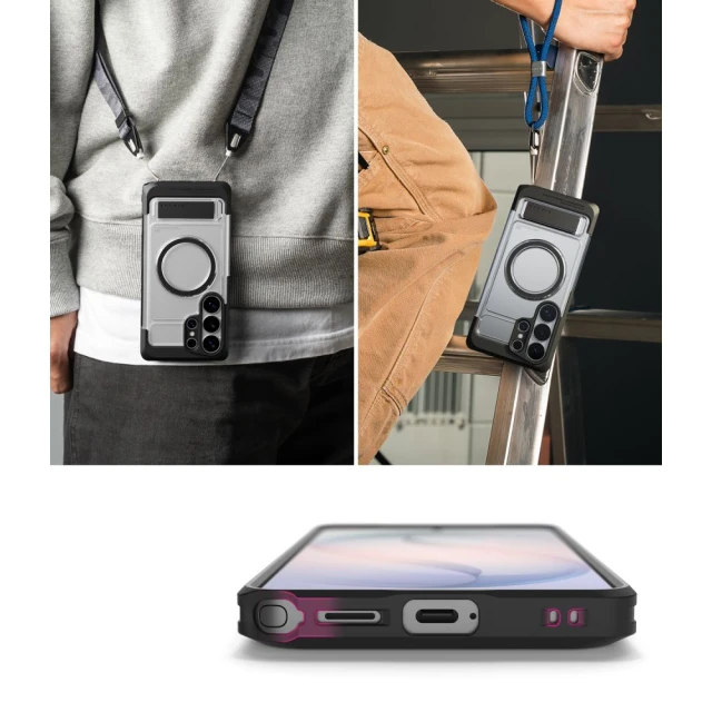 Чохол Ringke UX Magnetic для Samsung Galaxy S26 Ultra Clear with MagSafe (8800328814813)