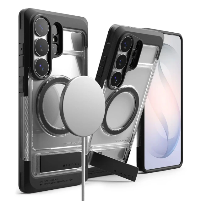 Чохол Ringke UX Magnetic для Samsung Galaxy S26 Ultra Clear with MagSafe (8800328814813)