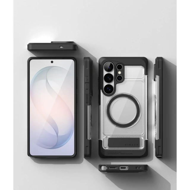 Чохол Ringke UX Magnetic для Samsung Galaxy S26 Ultra Clear with MagSafe (8800328814813)