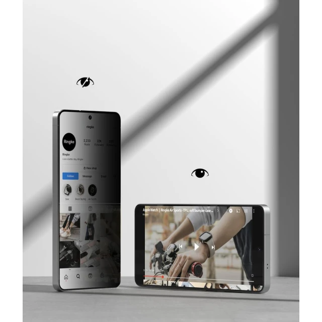 Захисне скло Ringke Easy Slide для Samsung Galaxy S26 Ultra Privacy (2 pack) (8800328814929)