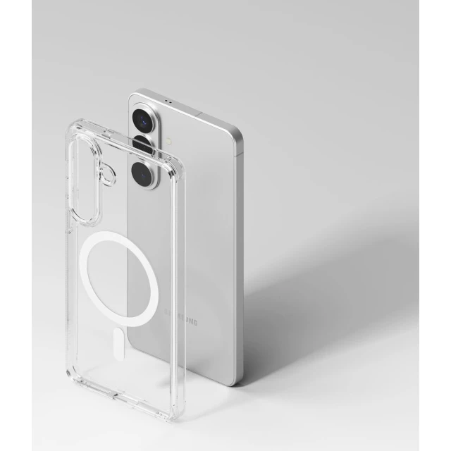 Чохол Ringke Fusion Magnetic для Samsung Galaxy S26 Plus Clear with MagSafe (8800328815032)