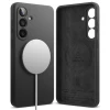 Чохол Ringke Silicone Magnetic для Samsung Galaxy S26 Plus Black with MagSafe (8800328815216)