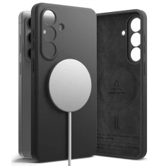 Чохол Ringke Silicone Magnetic для Samsung Galaxy S26 Plus Black with MagSafe (8800328815216)