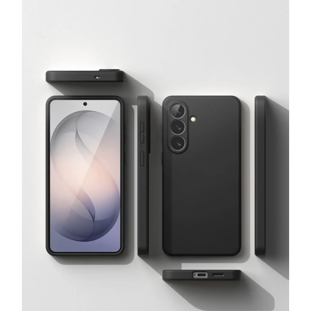 Чохол Ringke Silicone Magnetic для Samsung Galaxy S26 Plus Black with MagSafe (8800328815216)